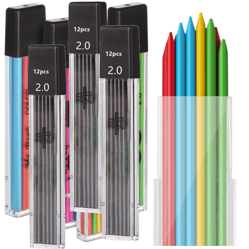 Mechanical Pencil Lead - 2.0mm Mechanical Pencils Lead Refills 2B