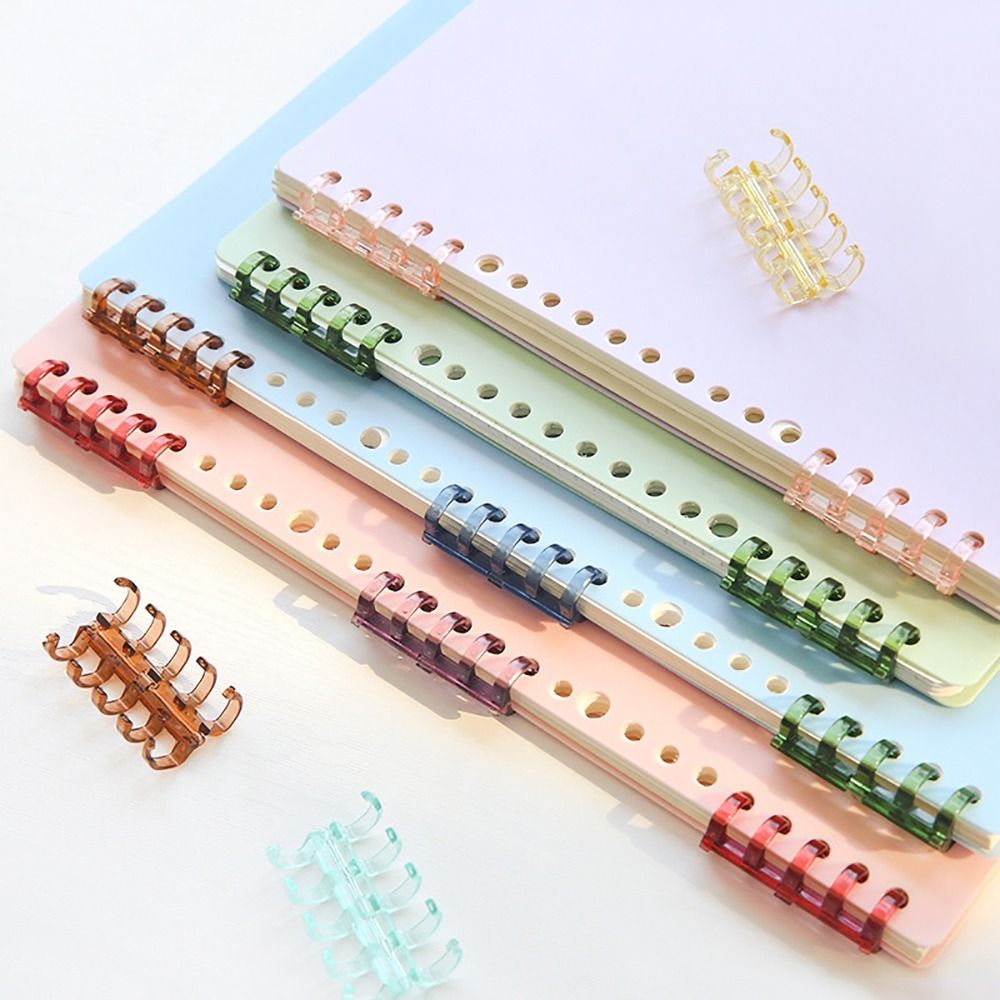 Binding Comb Plastic - 10Pcs Binding Spines Snap Split Binder