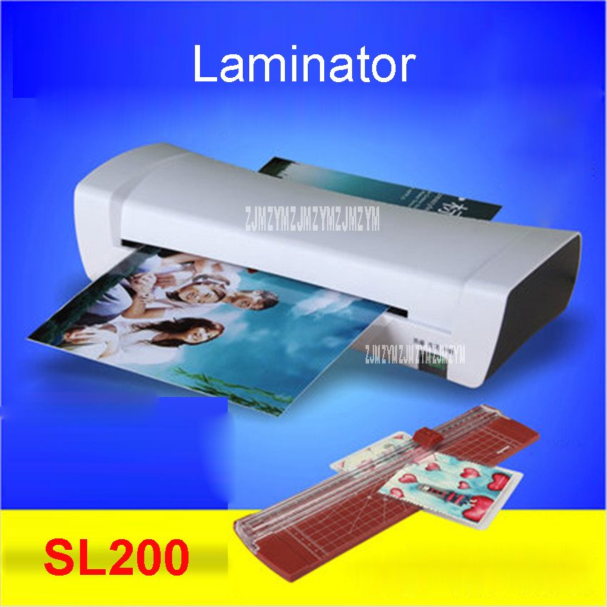 Document Laminator Pouch - SL200 white A4 Photo Laminator Office