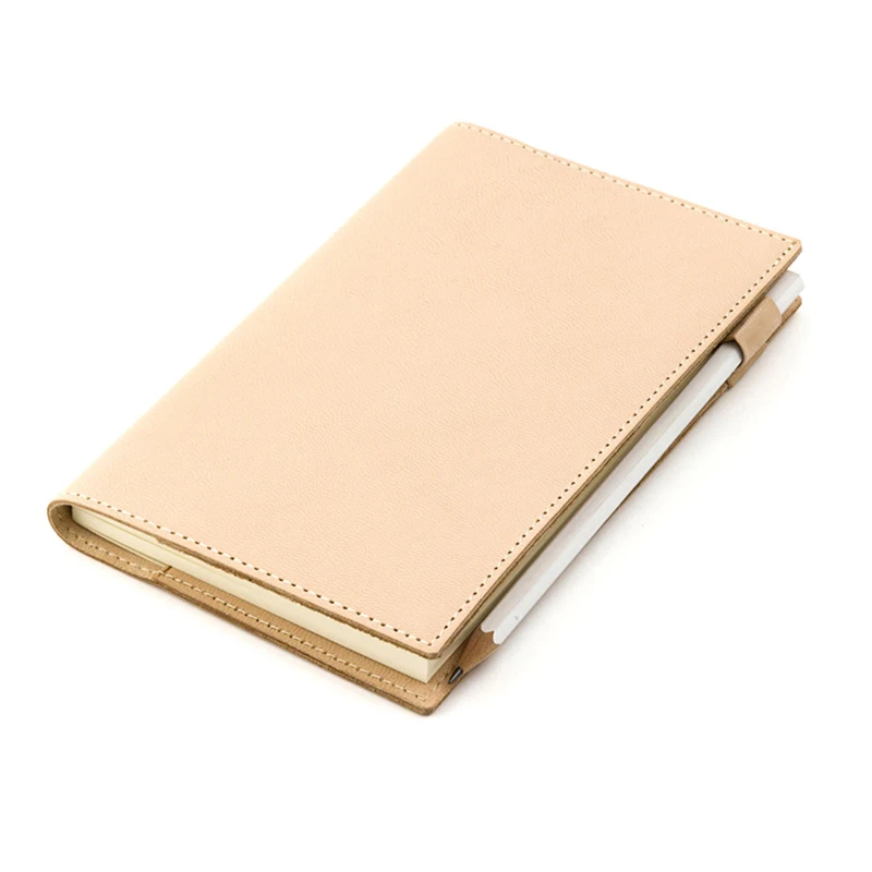 Tan Stationery & Office Supply - Fromthenon Vegetable Tanned Genuine Leather Cover