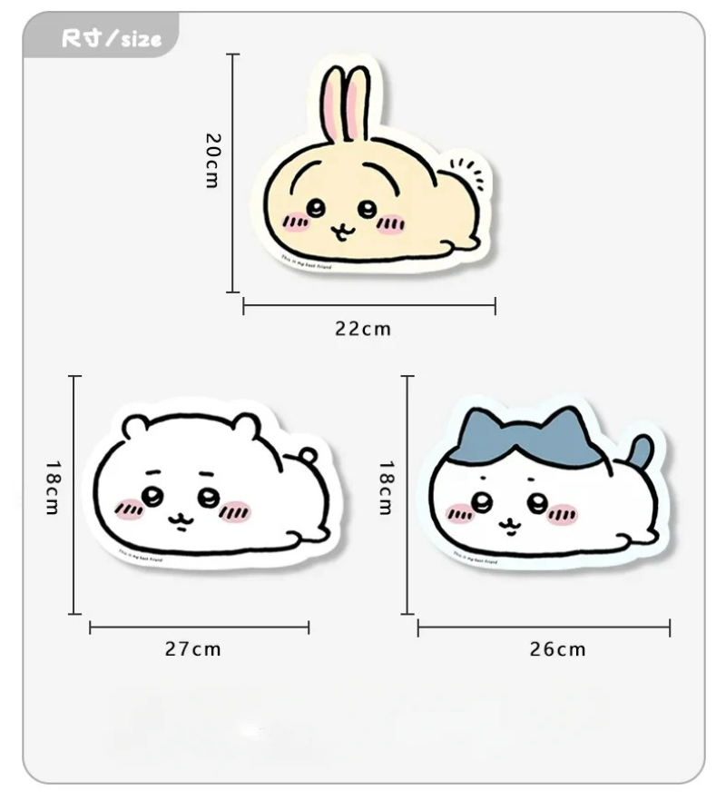 Chiikawa Cartoon Jiyi Usagi Ha - Office Stationery And Supply ulasan dan harga