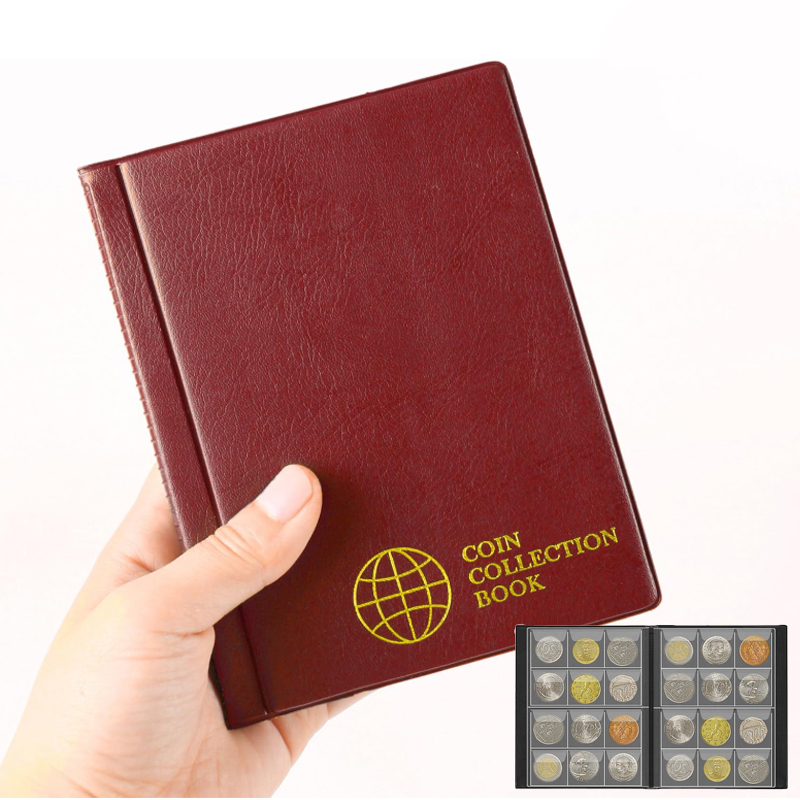 120 Pocket Coin Collecting Boo - Binding Comb Plastic ulasan dan harga