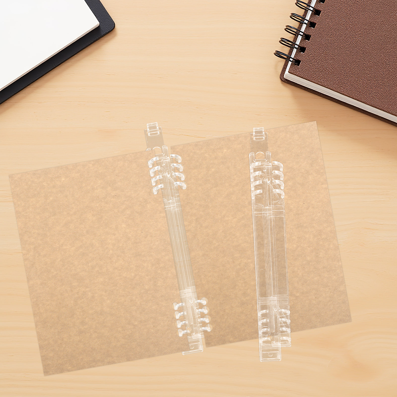 10Pcs Spiral Binder Rings Plas - Binding Comb Plastic ulasan dan harga