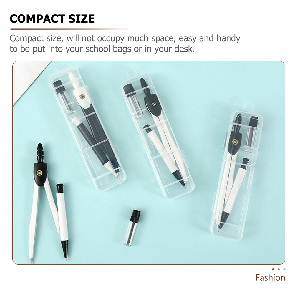 6Sets Metal Geometry Compass E - Compass Geometry Set ulasan dan harga