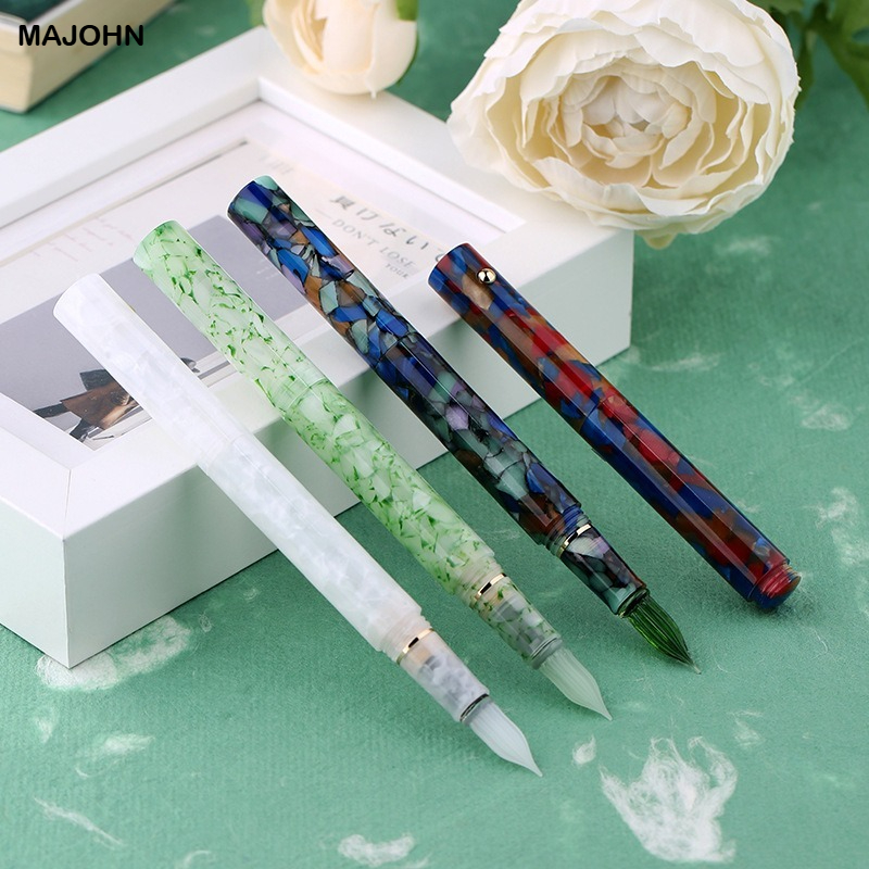 MAJOHN N8 Resin Glass Dip Pen  - Stationery Supplies Business ulasan dan harga