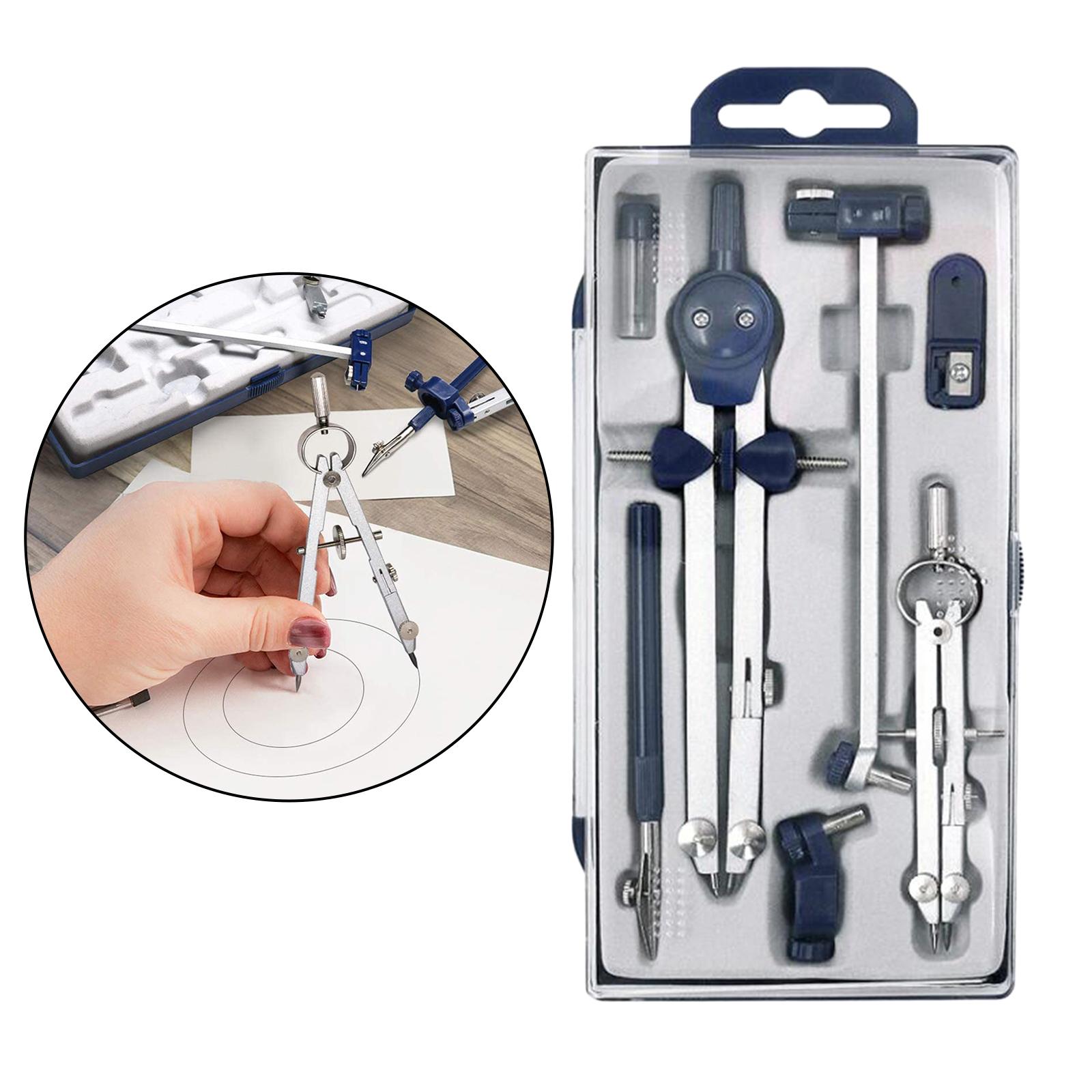 7Pcs Geometry Set , Geometry P - Compass Geometry Set ulasan dan harga