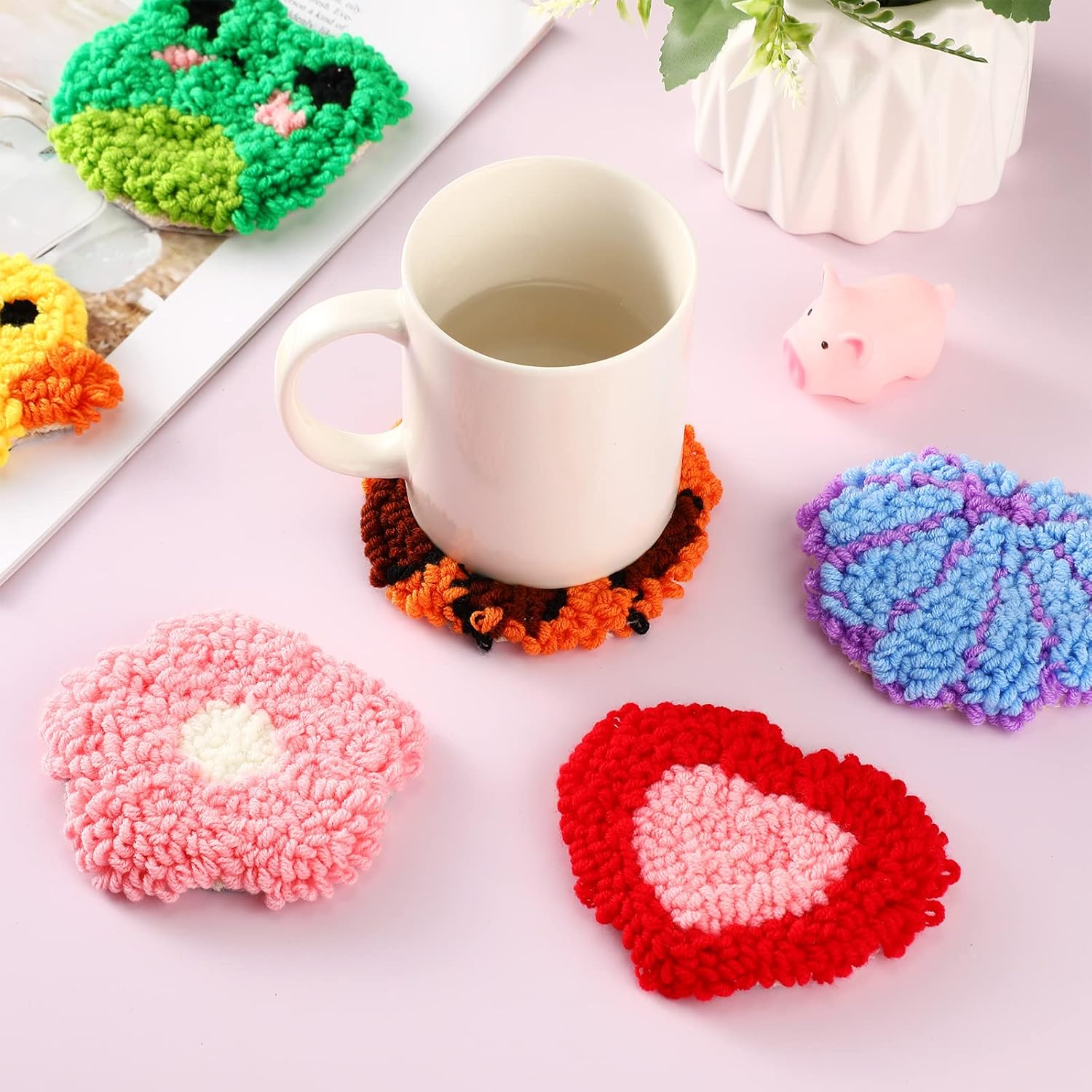 6pcs Punch Needle Embroidery K - Graph Paper Pad ulasan dan harga