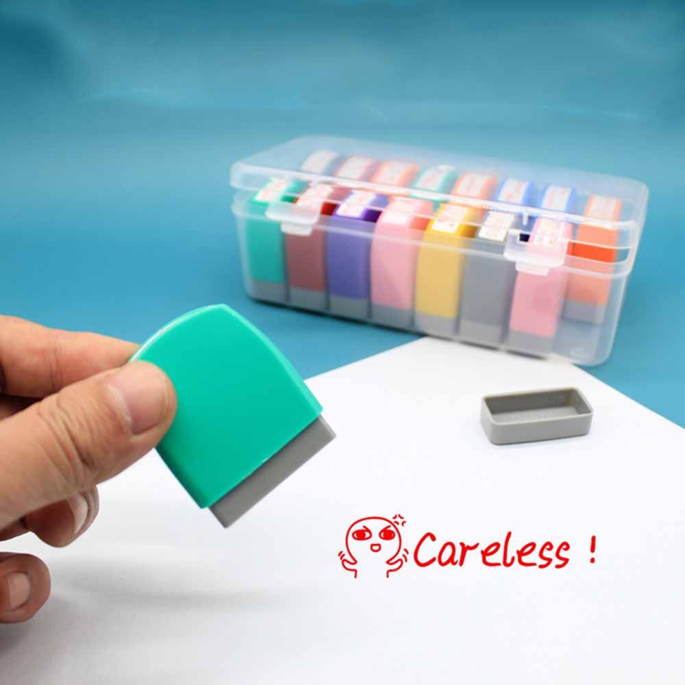 Self-ink Encouragement Stamp E - Self Inking Stamp ulasan dan harga