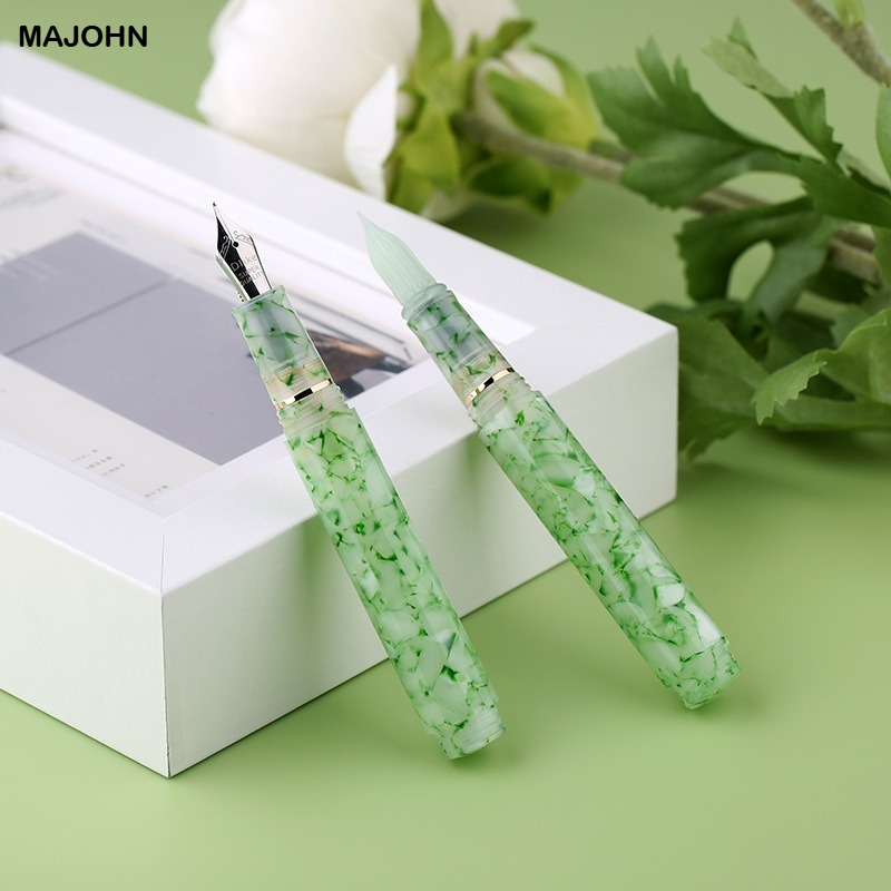 MAJOHN N8 Resin Glass Dip Pen  - Stationery Supplies Business ulasan dan harga