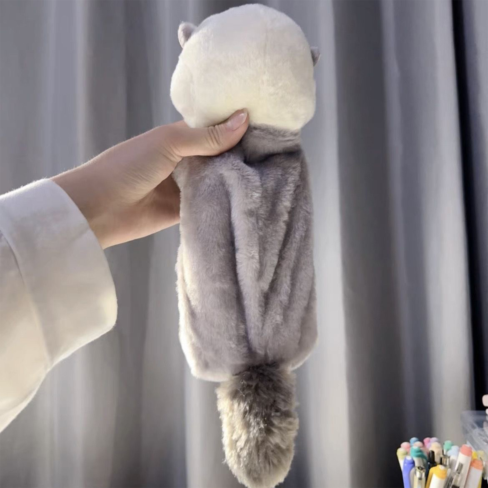 Creative Plush Toy Pencil Case - Stationery Supply ulasan dan harga