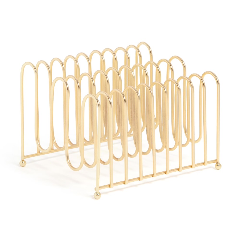 Bent Wire Desk Organizer Lette - Office Stationery And Supply ulasan dan harga