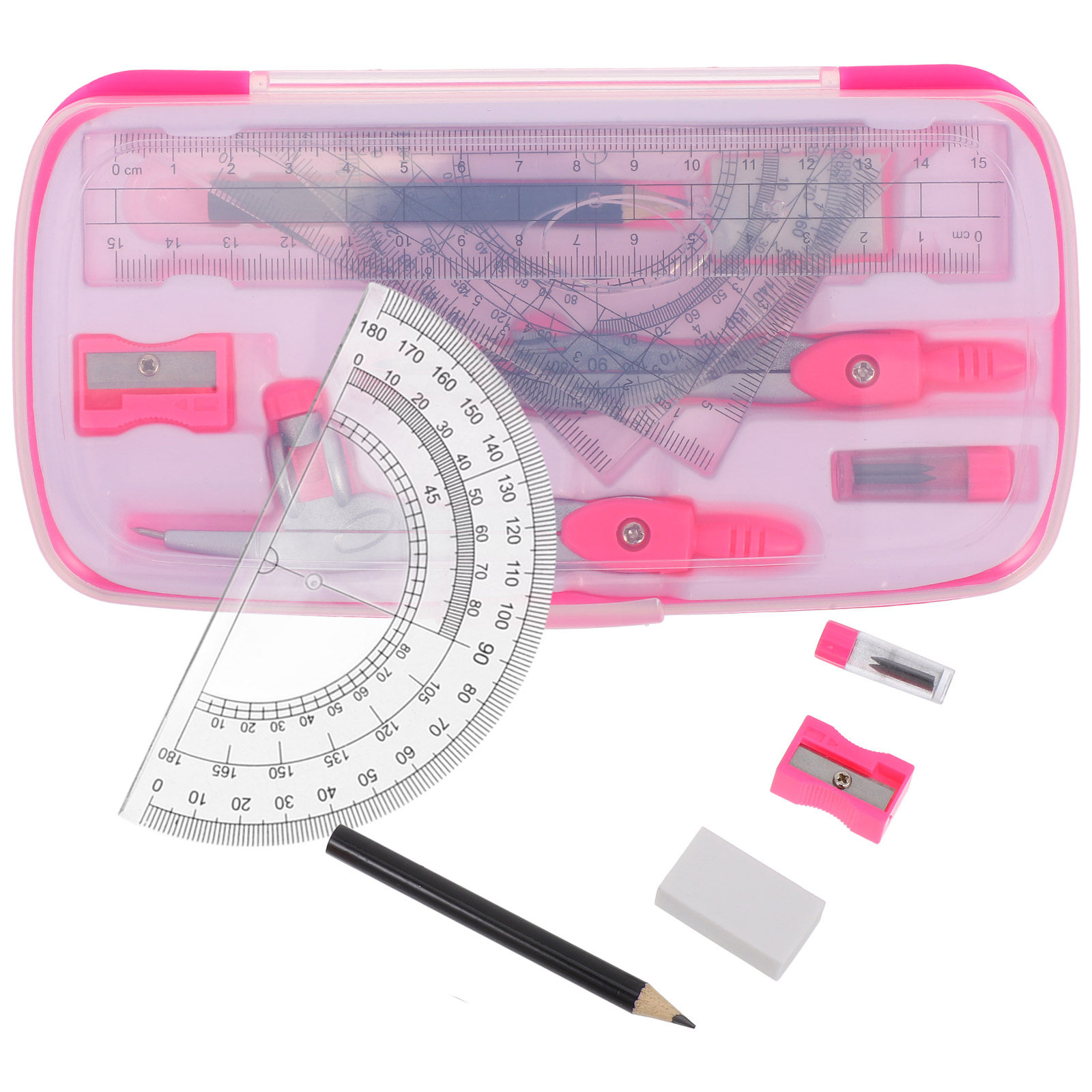1Set Lightweight Portable Comp - Compass Geometry Set ulasan dan harga