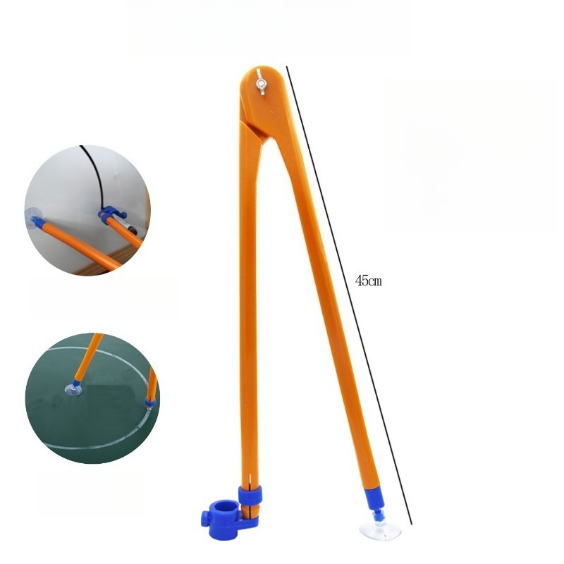 Large Solid Plastic Teaching C - Compass Geometry Set ulasan dan harga