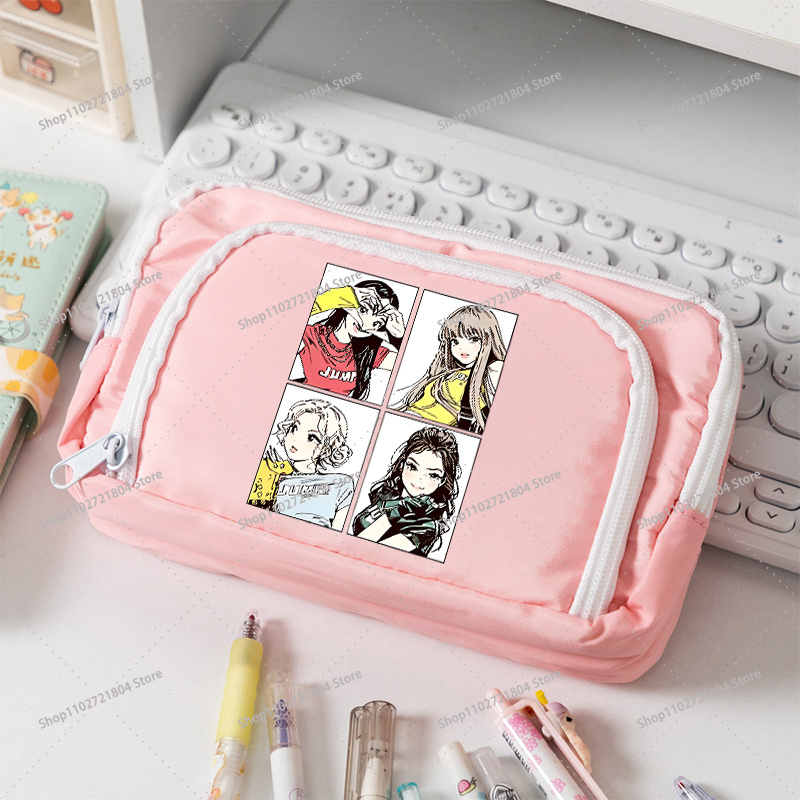 BlackPink Large Capacity Canva - Stationery Warehouse ulasan dan harga