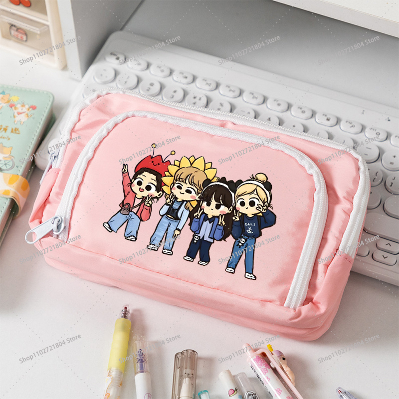 BlackPink Large Capacity Canva - Stationery Warehouse ulasan dan harga