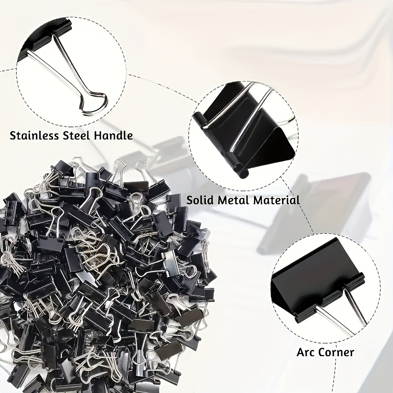 Colored & Black Binder Clips O - Stationery Warehouse ulasan dan harga