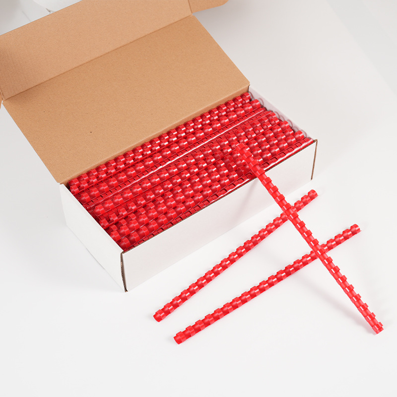 ReadStar 50/100PCS Red PVC Bin - Binding Comb Plastic ulasan dan harga