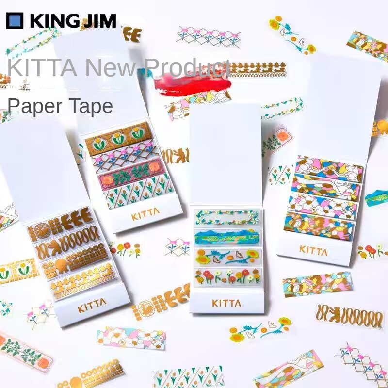 Japan KITTA Small Cute Washi P - Washi Tape Set ulasan dan harga