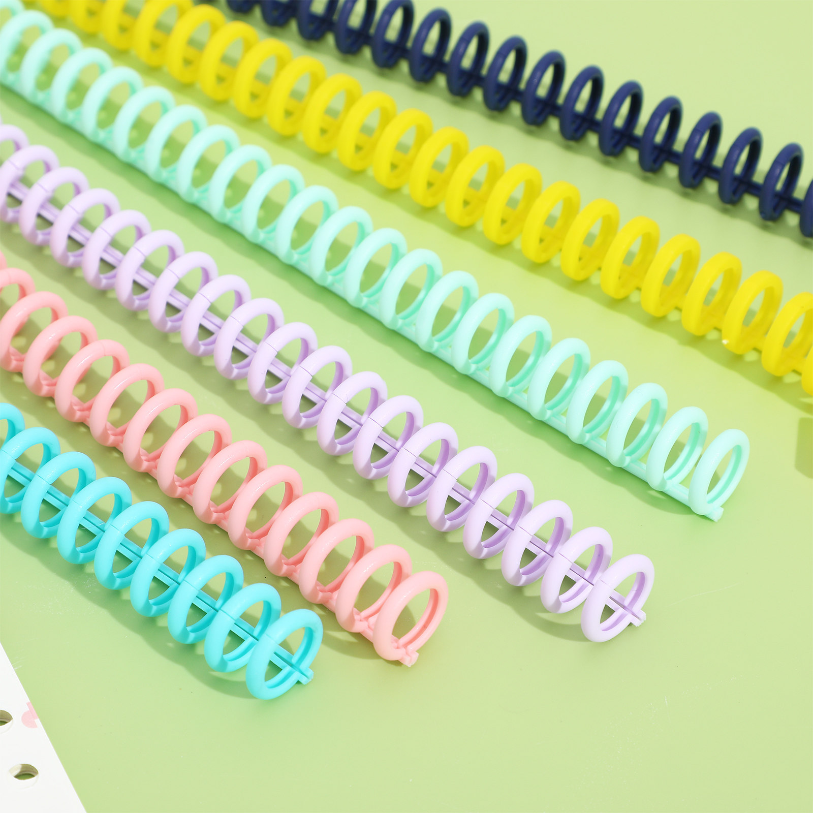 12Pcs Binding Spines Plastic C - Binding Comb Plastic ulasan dan harga