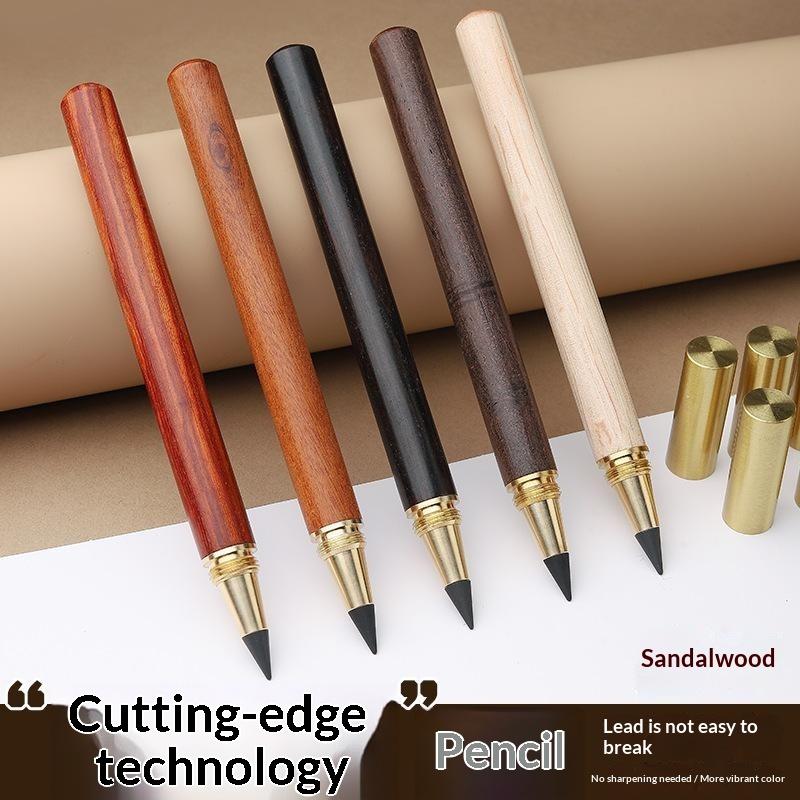 Hot Wooden HB No Ink Pencil Dr - Office Stationery And Supply ulasan dan harga