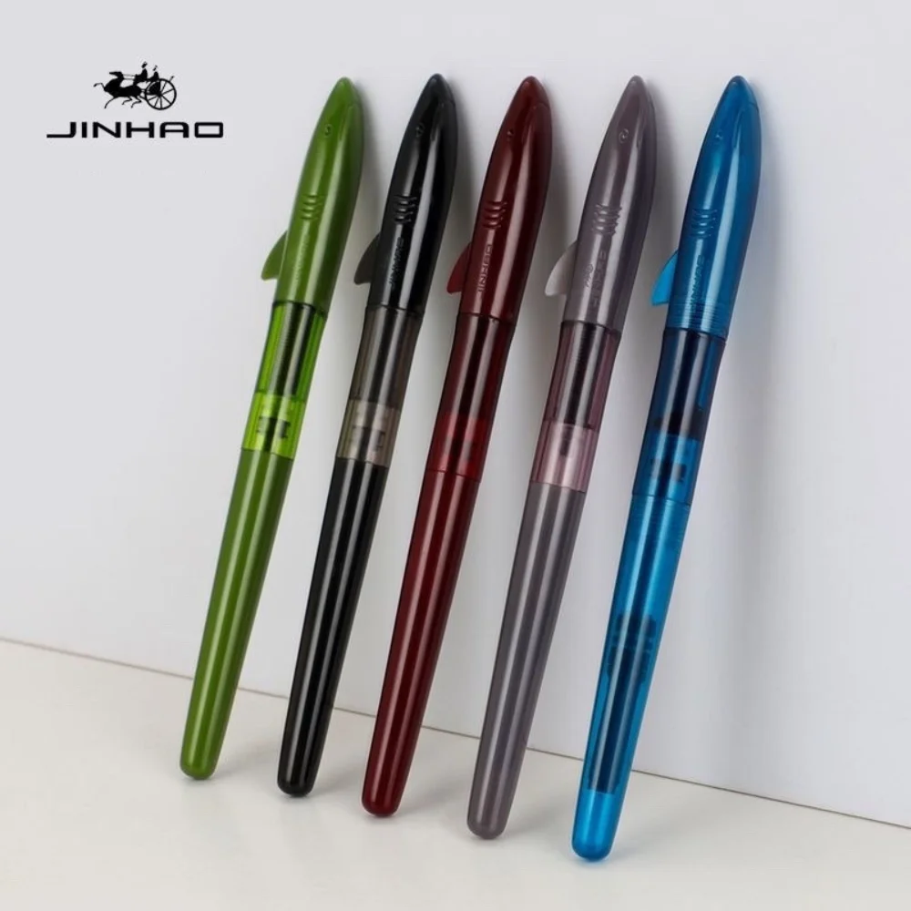 Jinhao Cute Shark Fountain Pen - Stationery Supplies Business ulasan dan harga
