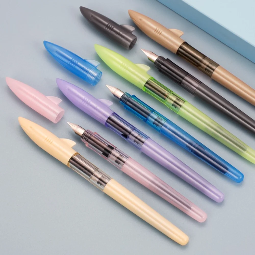 Jinhao Cute Shark Fountain Pen - Stationery Supplies Business ulasan dan harga