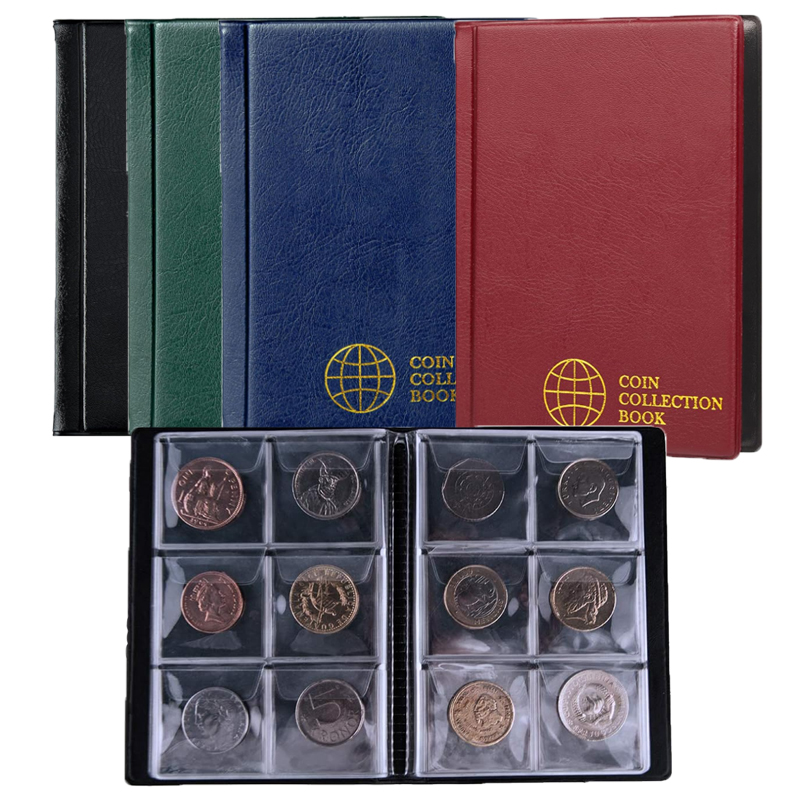 60Pocket Coin Collection Album - Binding Comb Plastic ulasan dan harga