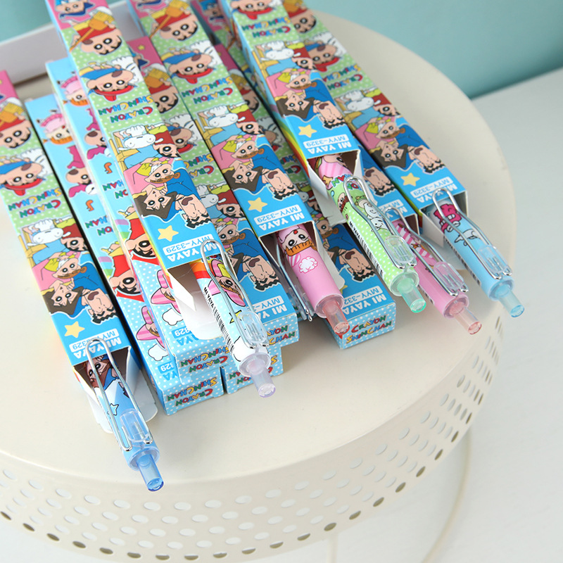 6Pcs Cartoon Crayon Shin-Chan  - Office Stationery And Supply ulasan dan harga