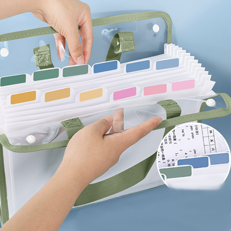 13-Layer A4 File Folder Storag - Office Stationery And Supply ulasan dan harga