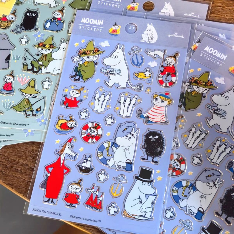 Moomin Cartoon Decorative Stic - Memo Pad Sticky ulasan dan harga