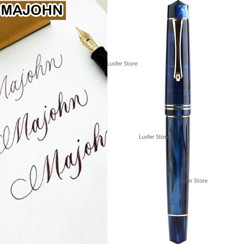 Majohn M800 Resin Fountain Pen - Stationery Supplies Business ulasan dan harga