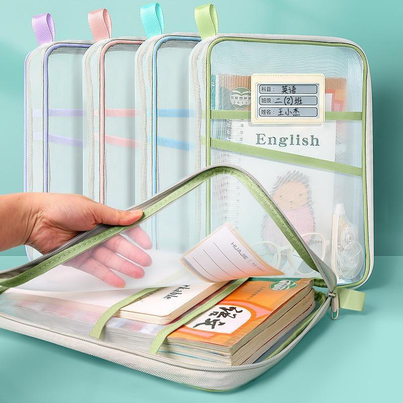 A4 Stationery Storage Bag Doub - Office Stationery And Supply ulasan dan harga