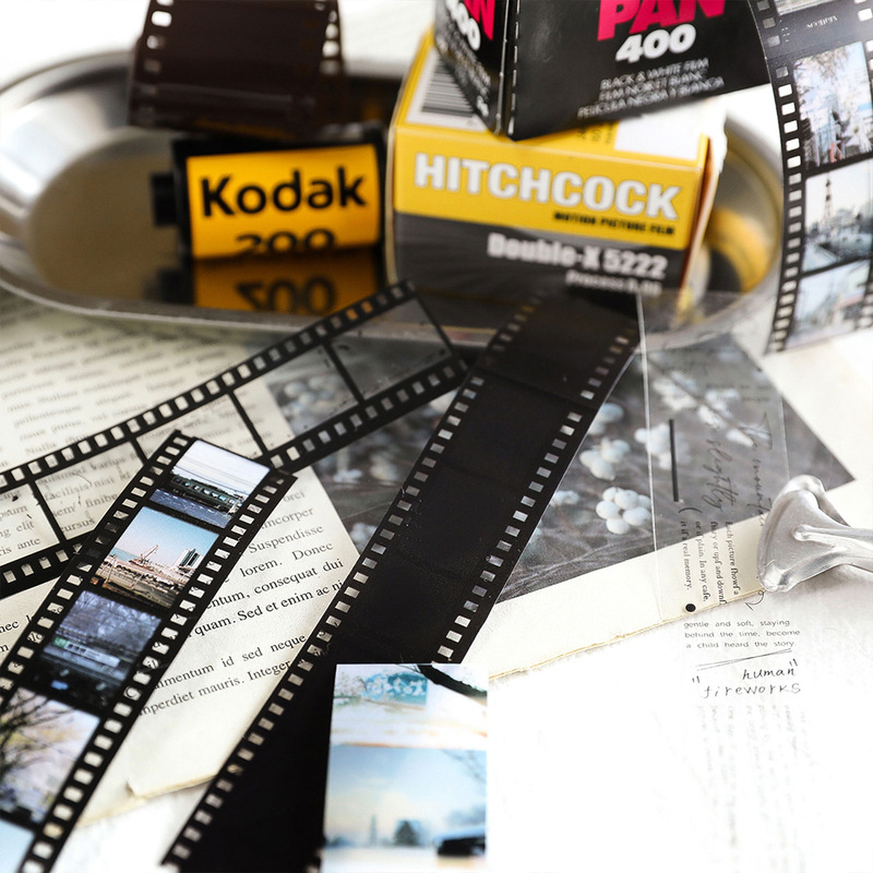 1 Roll 2.5x200cm Film Themed P - Washi Tape Set ulasan dan harga