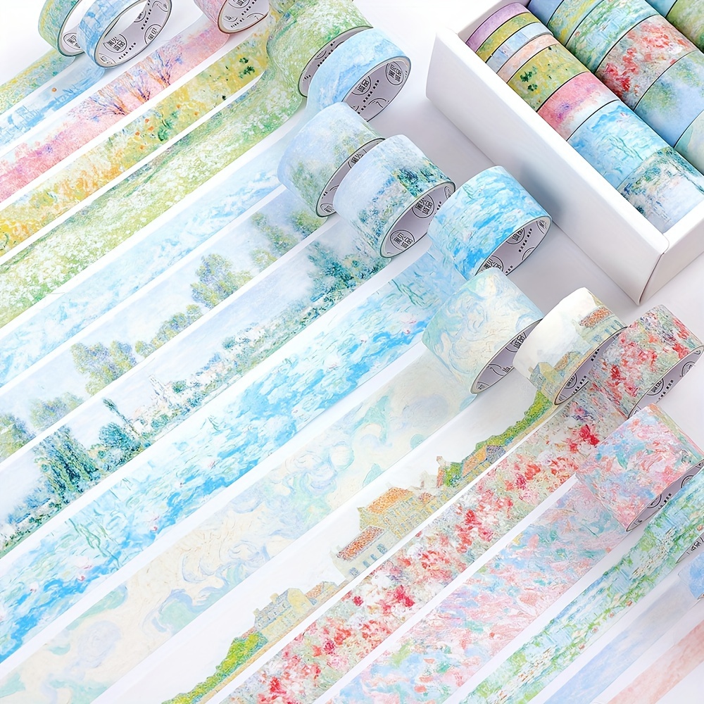 20 Rolls Vintage Garden Washi  - Stationery Supply ulasan dan harga